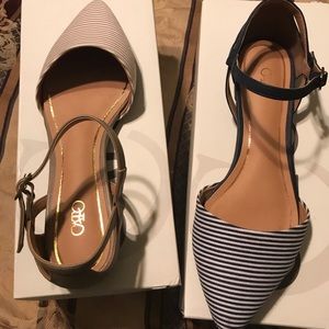 Navy and White / Khaki and Sandal 9M Narrow Toe